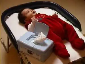 Wie wird das Baby gewickelt